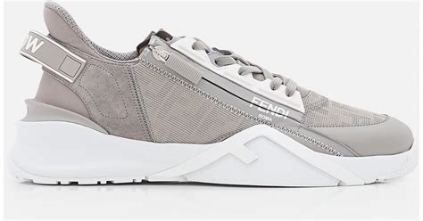 fendi fabric sneakers mens|fendi flow men's sneakers.